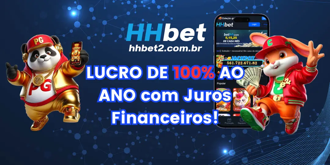 Banner Promocional HHBET Brasil - Grande Jackpot e Bônus de Boas-Vindas