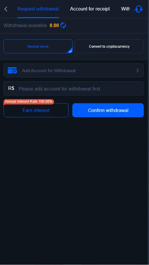 Convert to cryptocurrency