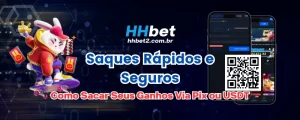 HHBET: Como Sacar Seus Ganhos Via Pix ou USDT